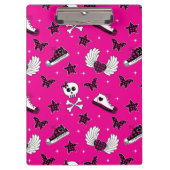 Emo Symbole Klemmbrett (Vorderseite)