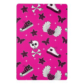 Emo Symbole Mini Klemmbrett (Rückseite)