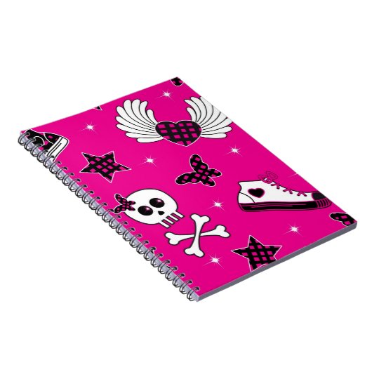 Emo Symbole Notizblock (Rechte Seite)