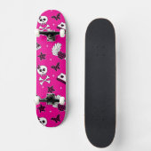 Emo Symbole Skateboard (Vorderseite)