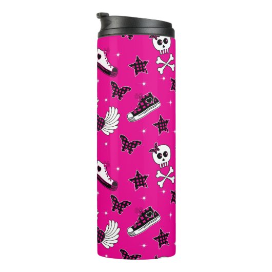 Emo Symbole Thermosbecher (Nach rechts gedreht)