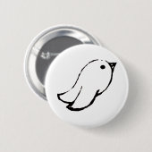 Emo Vogel Button (Vorne & Hinten)