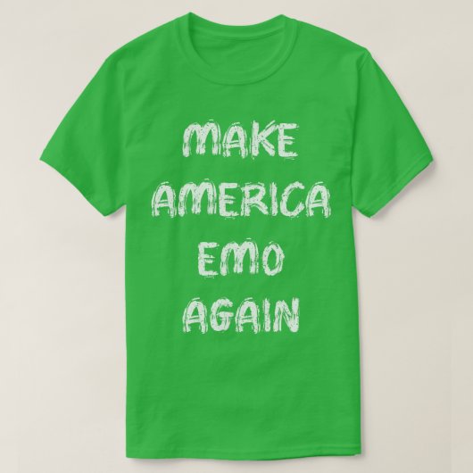 Emo wieder erschüttert T-Shirt (Design vorne)