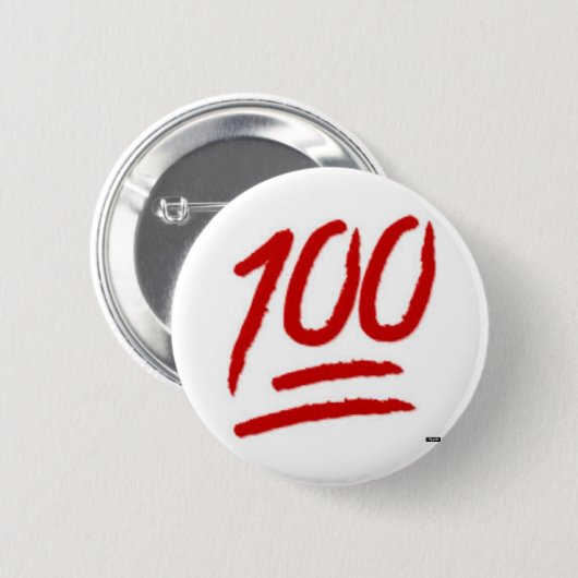 emoji 100 Button (Vorne & Hinten)