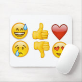 emoji 6 mousepad (Mit Mouse)