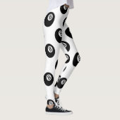 Emoji Acht Ball Leggings (Rechts)