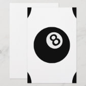 Emoji Achtkugel Briefpapier (Vorne/Hinten)