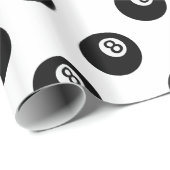 Emoji Achtkugel Geschenkpapier (Rolleneckpunkt)