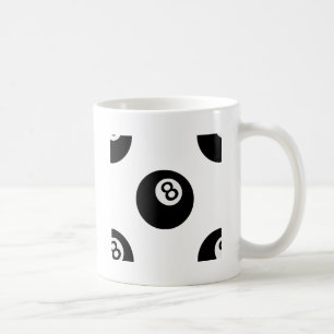 Emoji Achtkugel Kaffeetasse