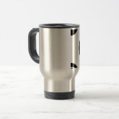 Emoji Achtkugel Reisebecher (Vorderseite Links)