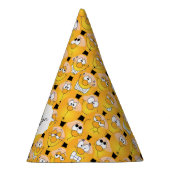 Emoji 😊 Alberne gelbe Gesichter Partyhütchen (Rechts)