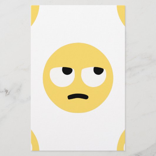 Emoji-Auge Briefpapier (Vorderseite)