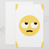 Emoji-Auge Briefpapier (Vorne/Hinten)
