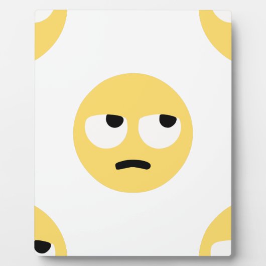 Emoji-Auge Fotoplatte (Vorderseite)