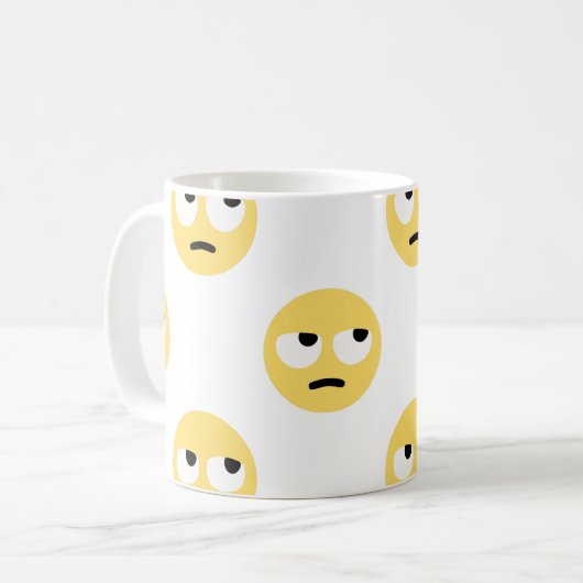Emoji-Auge Kaffeetasse (Vorderseite Links)