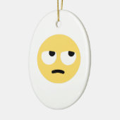 Emoji-Auge Keramik Ornament (Links)