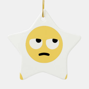 Emoji-Auge Keramikornament