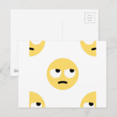 Emoji-Auge Postkarte (Vorne/Hinten)