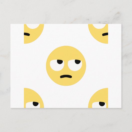 Emoji-Auge Postkarte (Vorderseite)