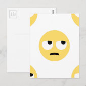 Emoji-Auge Postkarte (Vorne/Hinten)