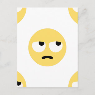 Emoji-Auge Postkarte