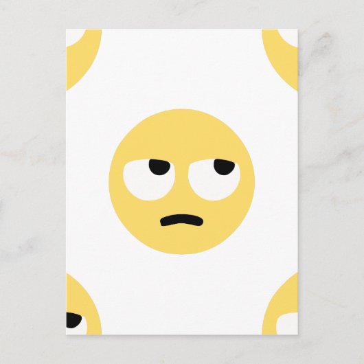 Emoji-Auge Postkarte (Vorderseite)