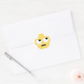 Emoji-Auge Stern-Aufkleber (Umschlag)