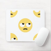 Emoji Augenrollen Mousepad (Mit Mouse)