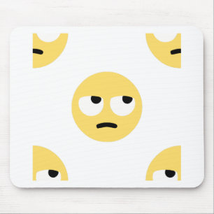 Emoji Augenrollen Mousepad