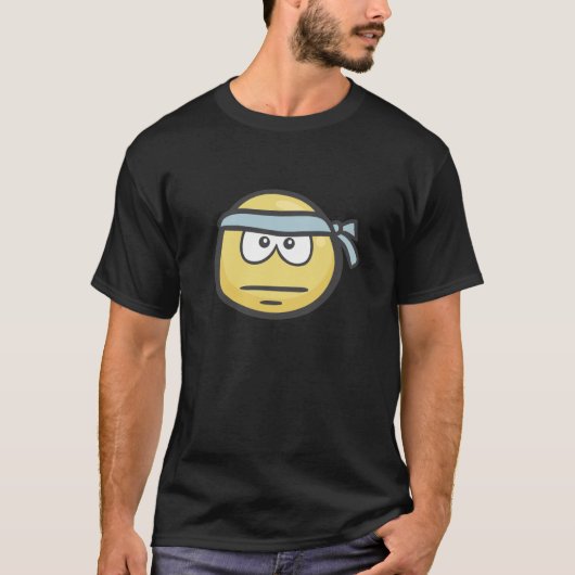 Emoji: Ausharrengesicht T-Shirt (Vorderseite)