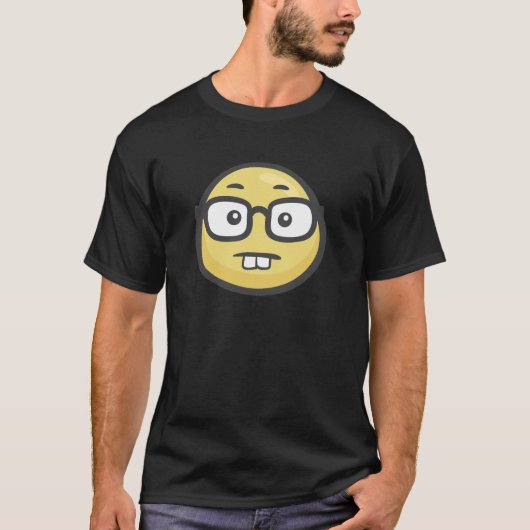 Emoji: Aussenseiter-Gesicht T-Shirt (Vorderseite)