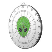 Emoji-Außerirdischen Dartscheibe (Vorderseite rechts)