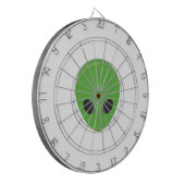 Emoji-Außerirdischen Dartscheibe (Vorderseite Links)