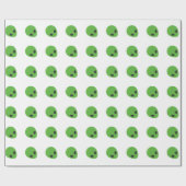 Emoji-Außerirdischen Geschenkpapier (Flach)