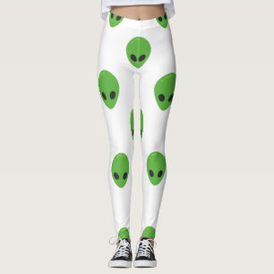Emoji-Außerirdischen Leggings