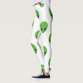 Emoji-Außerirdischen Leggings (Links)