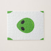 Emoji-Außerirdischen Puzzle (Horizontal)