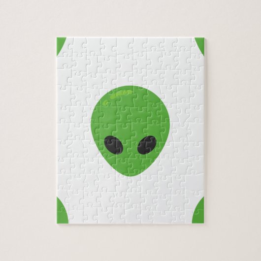 Emoji-Außerirdischen Puzzle (Vertikal)