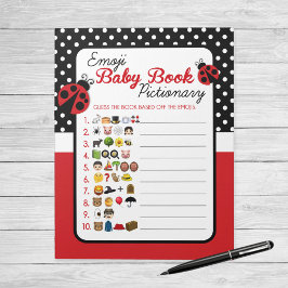 Emoji Baby Book Ladybug Baby Showroom Notizblock