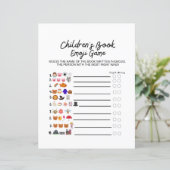 Emoji Baby Shower Game mit Antworten (Stehend Vorderseite)