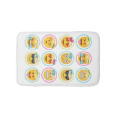 Emoji Bad-Matte Badematte (Vorderseite)