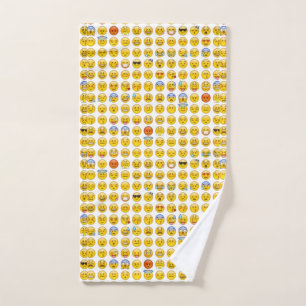emoji badhandtuch set