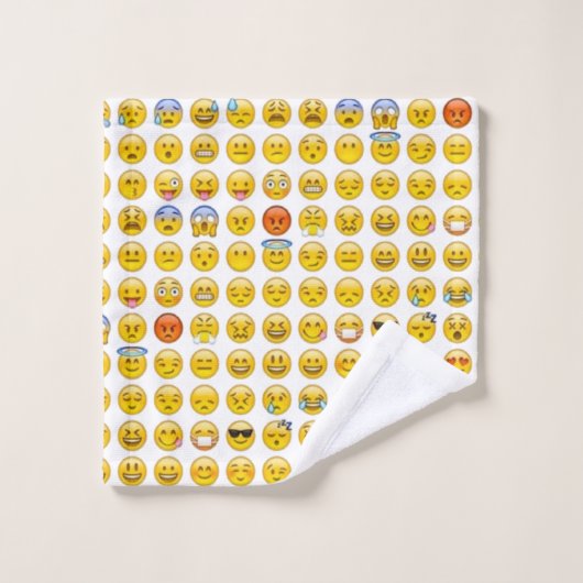emoji badhandtuch set (Waschlappen)