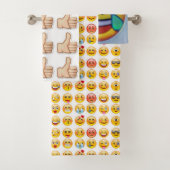emoji badhandtuch set (Insitu)