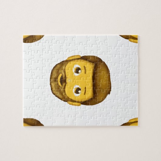 Emoji-Bartmann Puzzle (Horizontal)