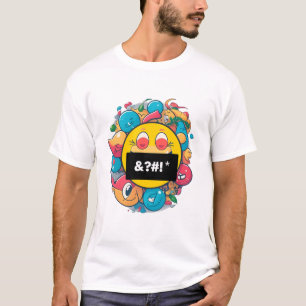Emoji besprechen - Zensursüßer T-Shirt