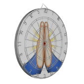 Emoji beten dartscheibe (Vorderseite Links)