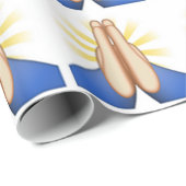Emoji beten geschenkpapier (Rolleneckpunkt)