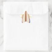 Emoji beten Stern-Aufkleber (Tasche)