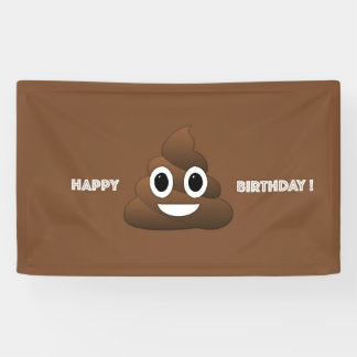 Emoji Birthday Banner gekackt